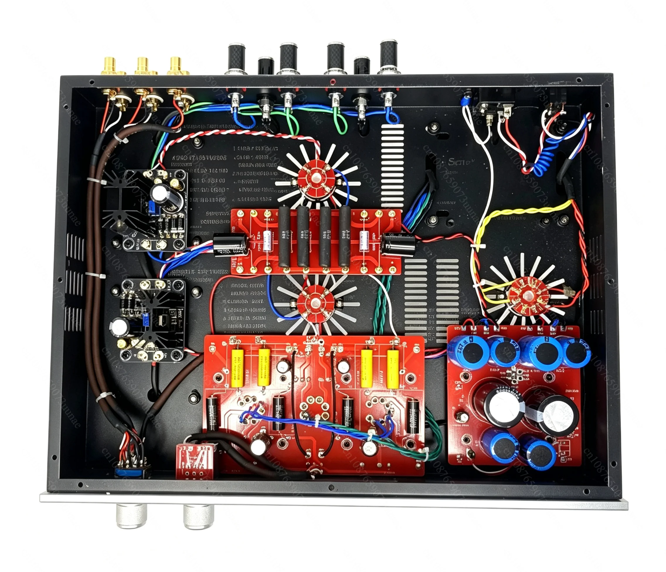 HiFi 300B Tube Amplifier Chassis Kit Note audio kit-1 Single-ended Vacuum Amp Housing DIY Audio Enclosure