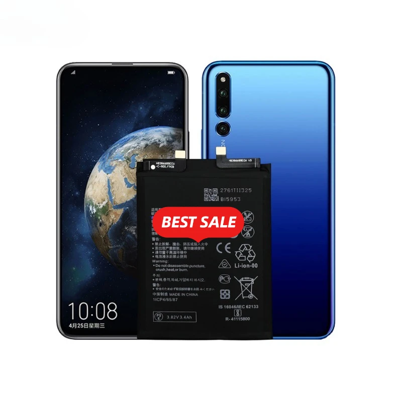 HB386689ECW for Huawei Honor Magic 2 Mobile Phone Battery High Quality High Capacity Replacement Bateria Grade A Cell with Tools