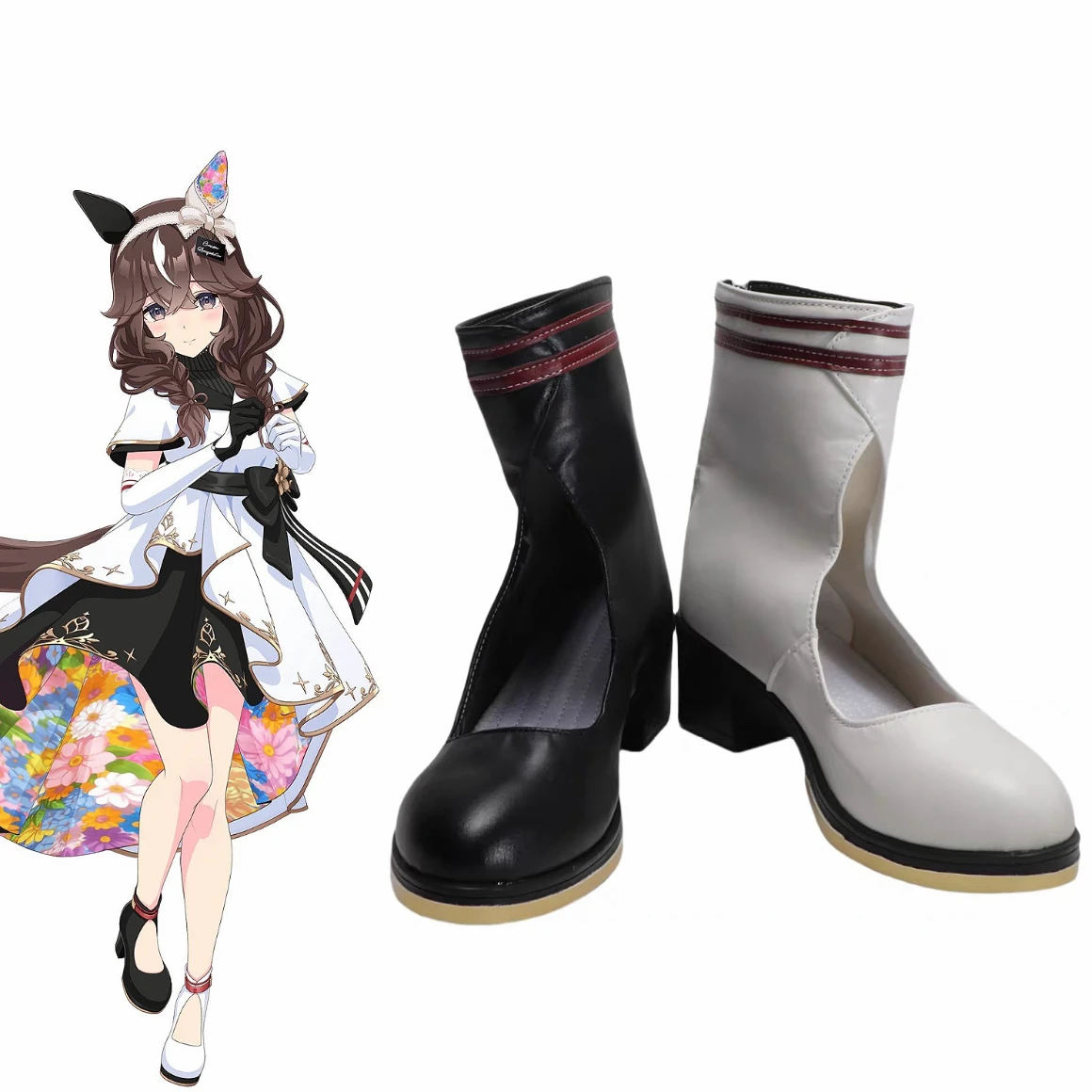 

Pretty Derby Curren Chan Umamusume Обувь для косплея Сапоги