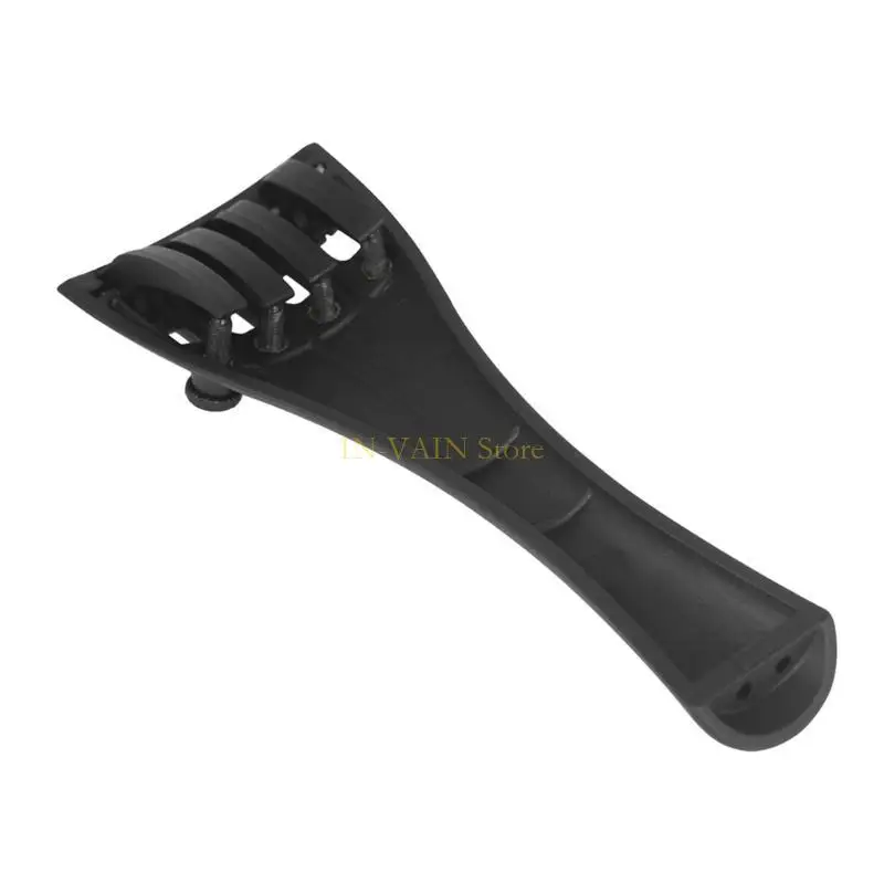 

Composite Tail Carbon Fiber Violino Tailpiece with 4 Fine Tuners for 4/3 4/4 Violin Replacement Part Easy to Use