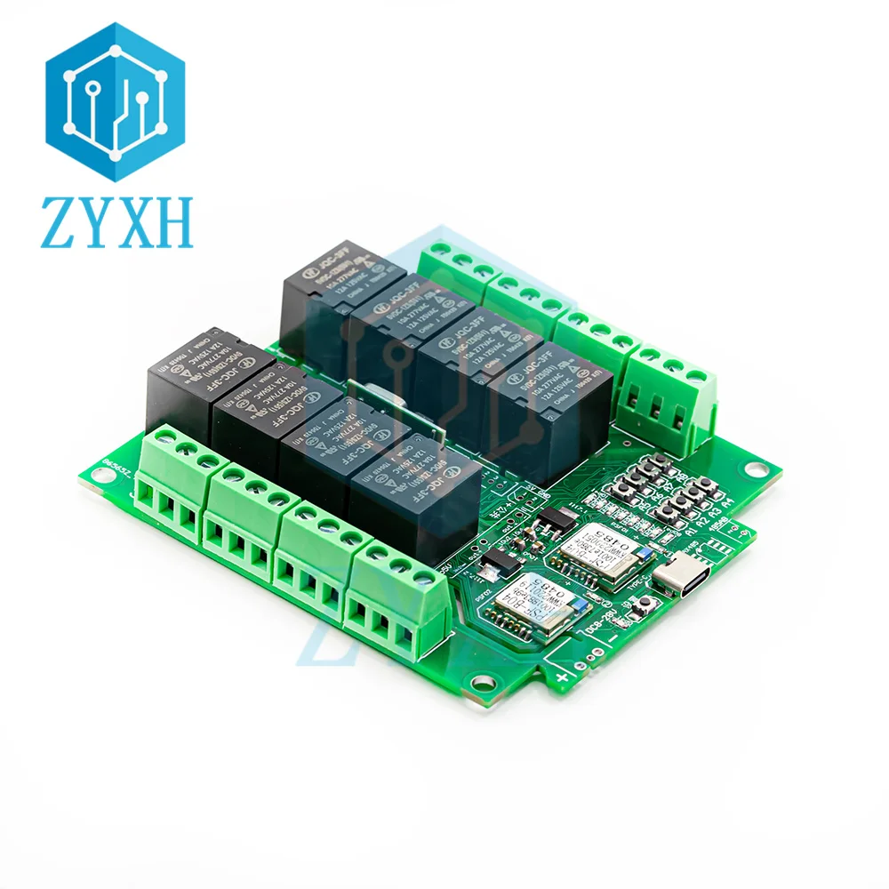 5V eWeLink Smart WiFi Switch Universal Relay Module 8CH DC 8-28V Wireless APP Remote Control Self-Locking Relay for Smart Home