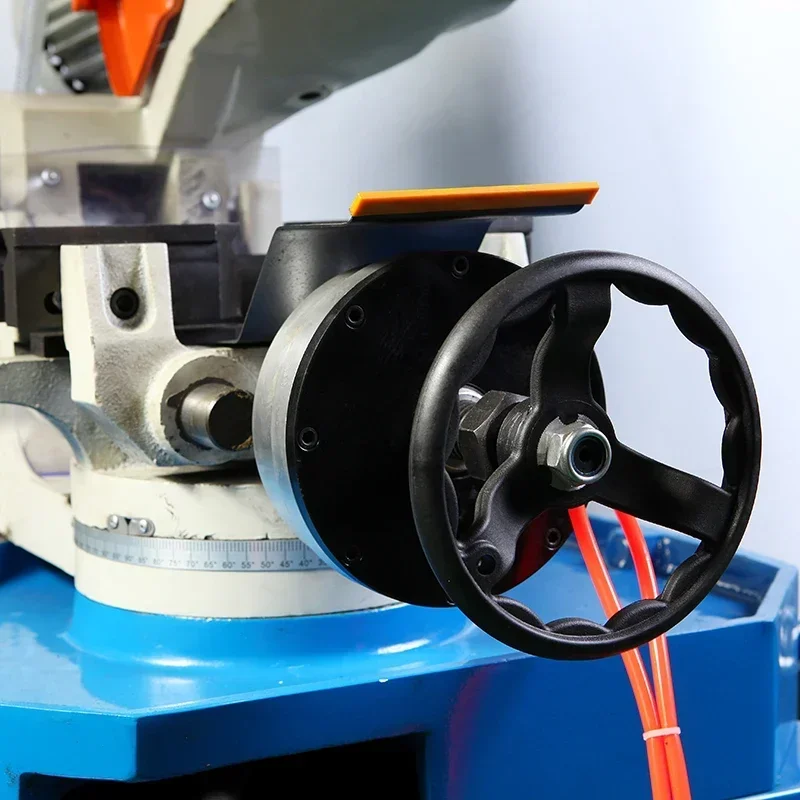 

Nick 2026 315B pneumatic 45 degree Angle pipe cutting machine iron copper stainless steel pipe cutting machine semi-automatic