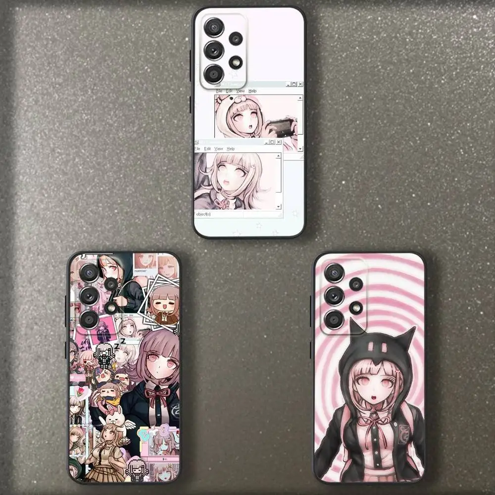 

Anime C-Chiakis Nanamis Phone Case For Samsung S 25,24,23,22,30,21,10,9,Ultra,Plus,Lite,FE,4,5 G Soft Black Case