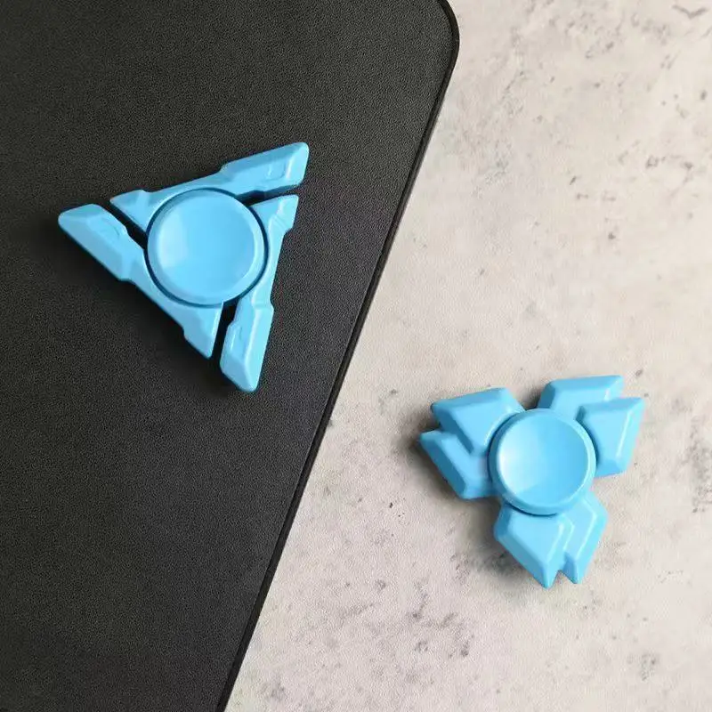 Stainless Steel Fidget Spinner Toy Stylish EDC Fidget Spinner ADHD Stress Relief Toy Office Fidget Toy Hand Spinner Adult Gift