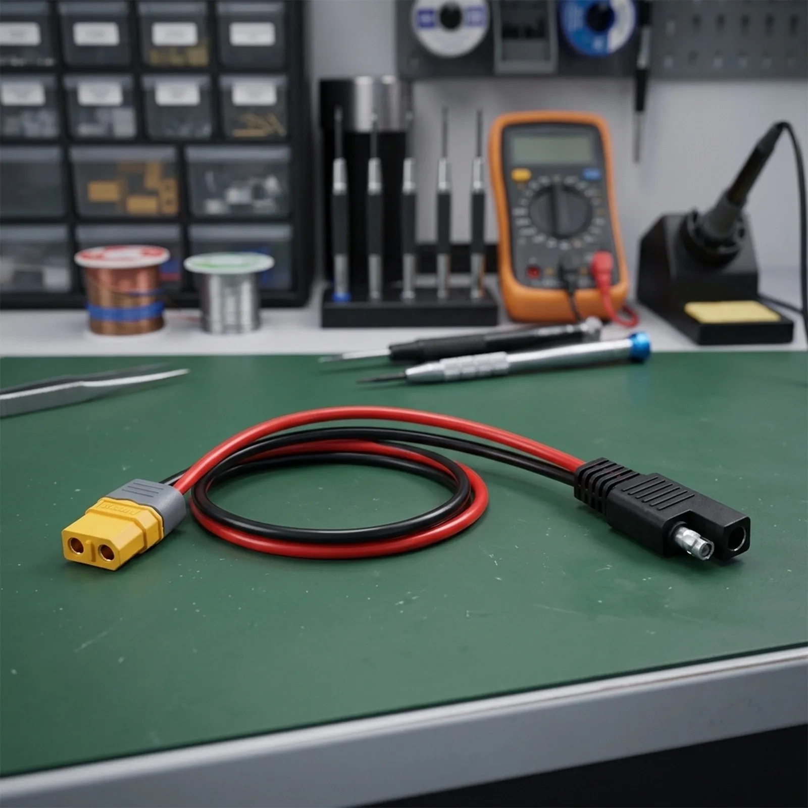 for xt60 female to battery storage power cord 12AWG solar battery banana cable for reliable power transfer  for