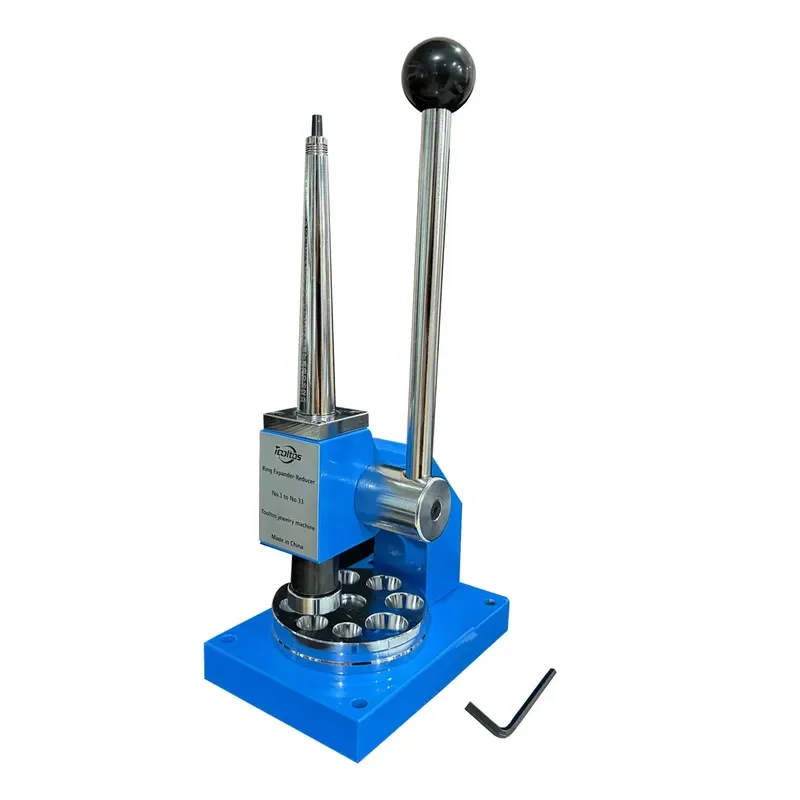 HK 1-33 Jewelry Resizer Adjusting Machine Iron Bench Single Ring Expanding Mandrel Ring Enlarger Ring Stretcher Reducer