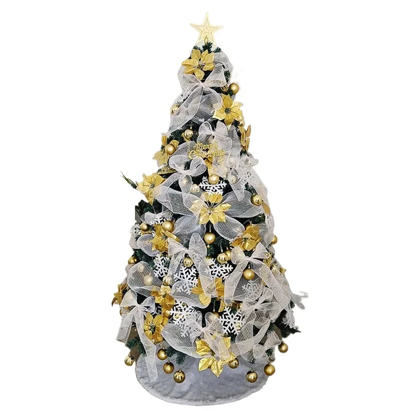 

Set pe luxury encryption simulation Christmas tree Internet celebrity live stream Christmas senior decoration ornament