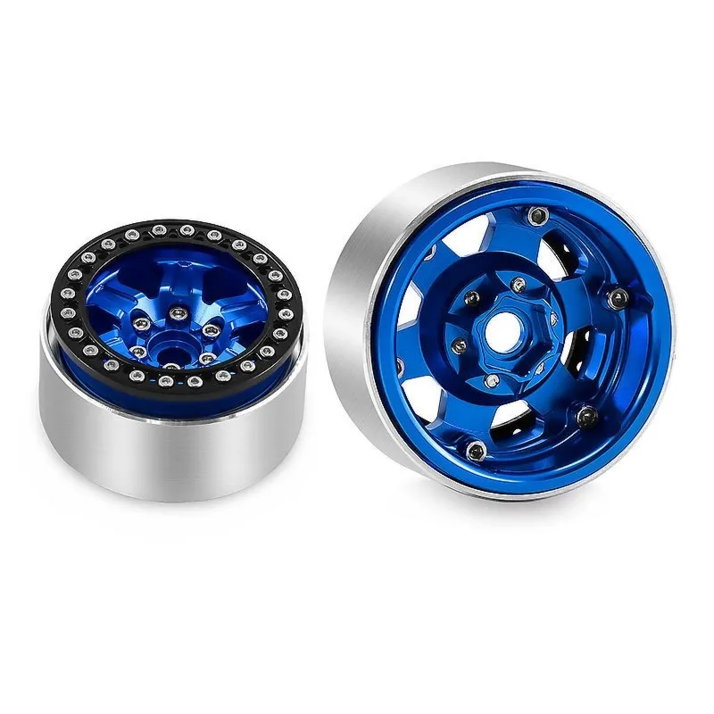 WOTT-4Pcs RC Car Upgrade Wheel Hub For 1/10 SCX10 Third Generationtrx4 90046 D90 RC Car Accessories D384