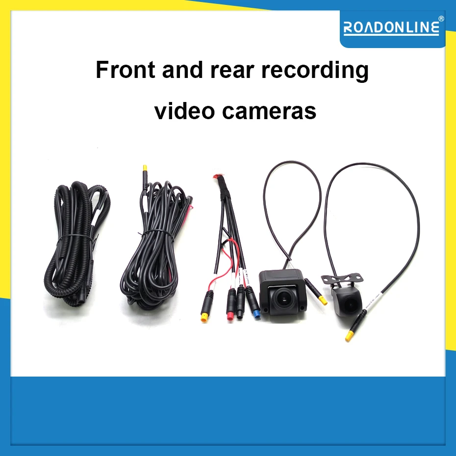 

Car front and rear recorders, car reversing cameras, front and rear cameras, video recorders