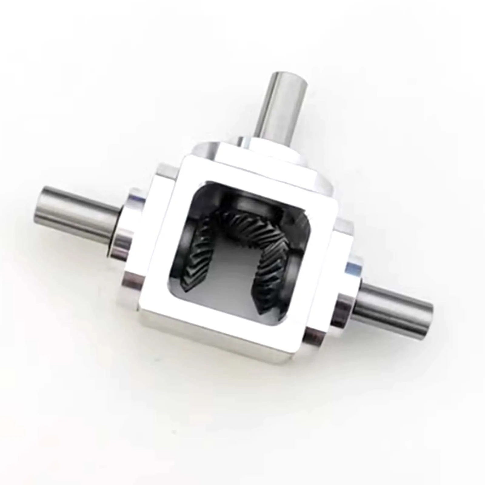 Shaft Diameter φ6mm Small 1:1 T-type Angle Commutator, Right Angle Transmission Gearbox Bevel Gear Reduction Gearbox