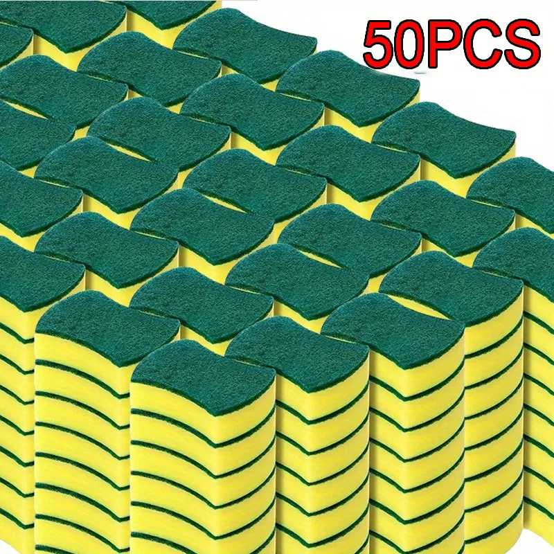 Esponja para lavar platos de cocina, Nano esmeril, limpieza mágica, olla para frotar, Kit de eliminación de manchas focales de óxido, cepillos de limpieza, 2-50 Uds.