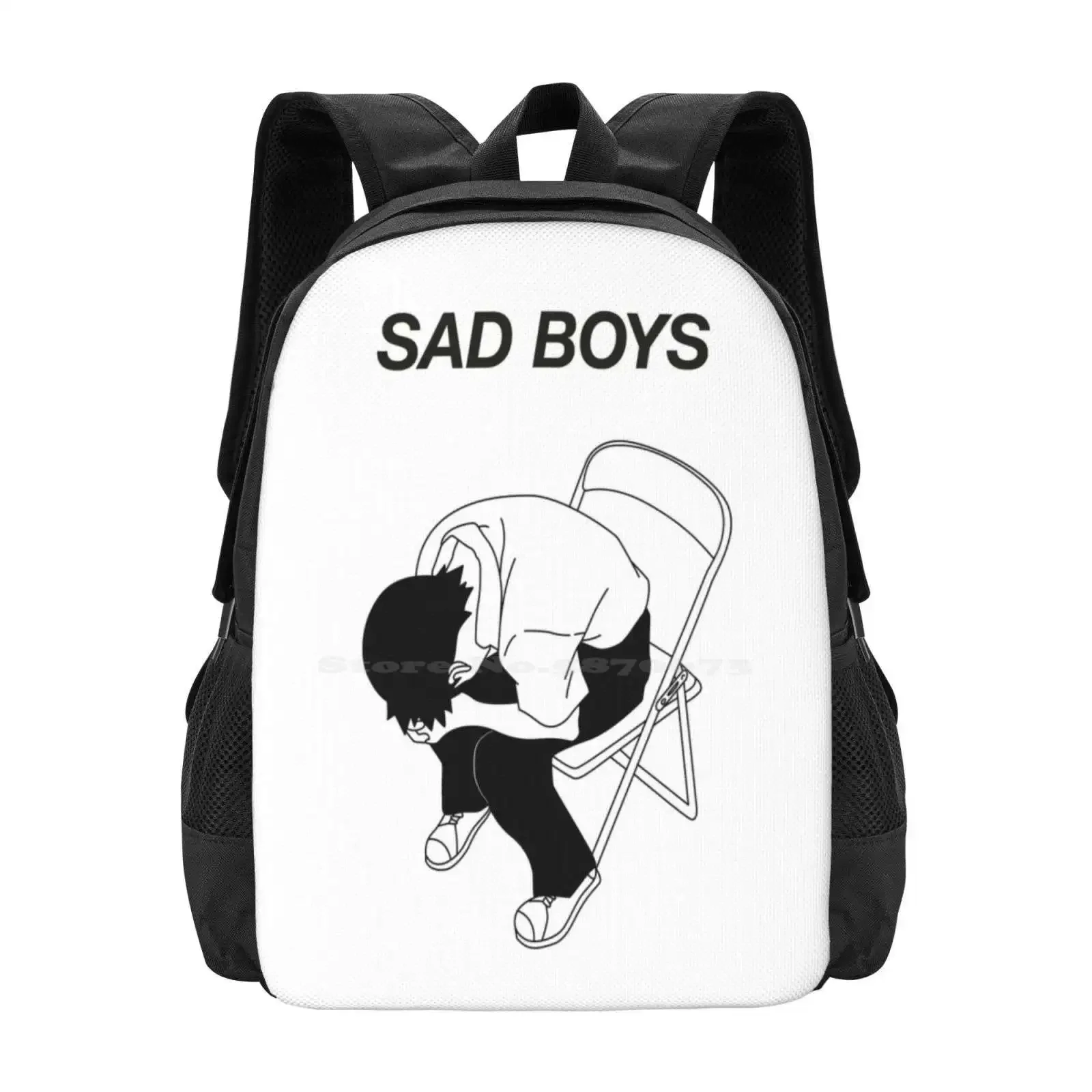 

Sad Boy Hot Sale Backpack Fashion Bags Sad Anime Fishing Rod Unit 01 Eva 01 Shinji Ikari Lilith Hipster Tumblr Symbol Logo Line
