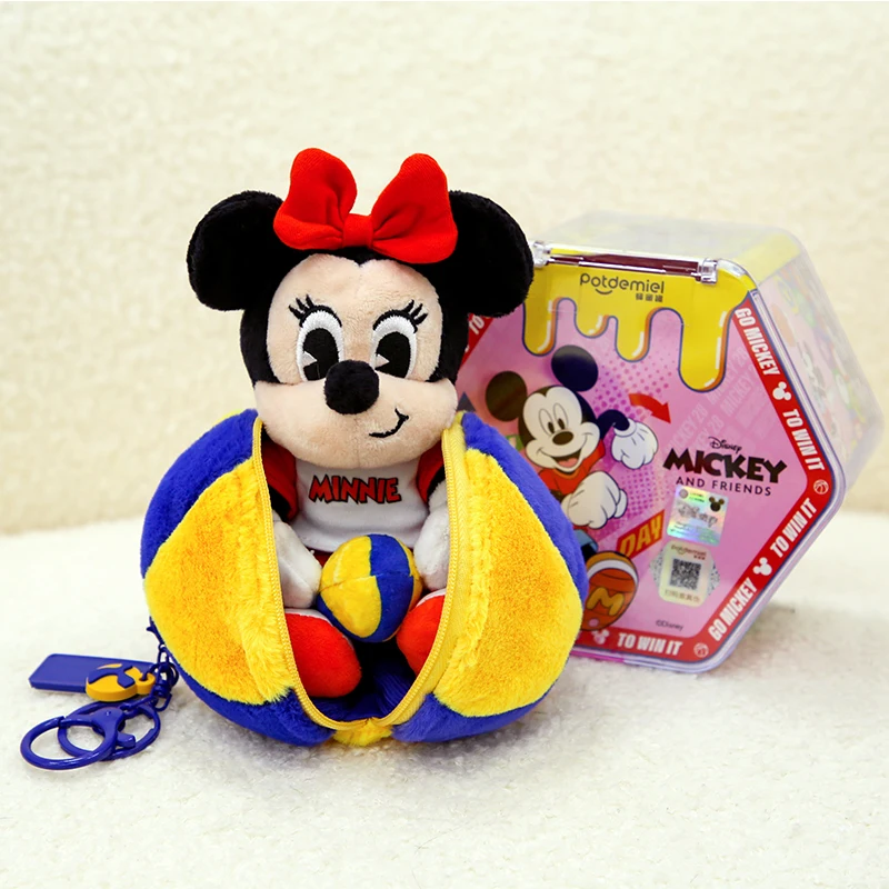 

Оригинальная серия спортивных соревнований с Микки и друзьями, кулон, глухая коробка, Минни Дейзи, Дональд, игрушка, сумка, очаровательный подарок на день рождения, Рождество