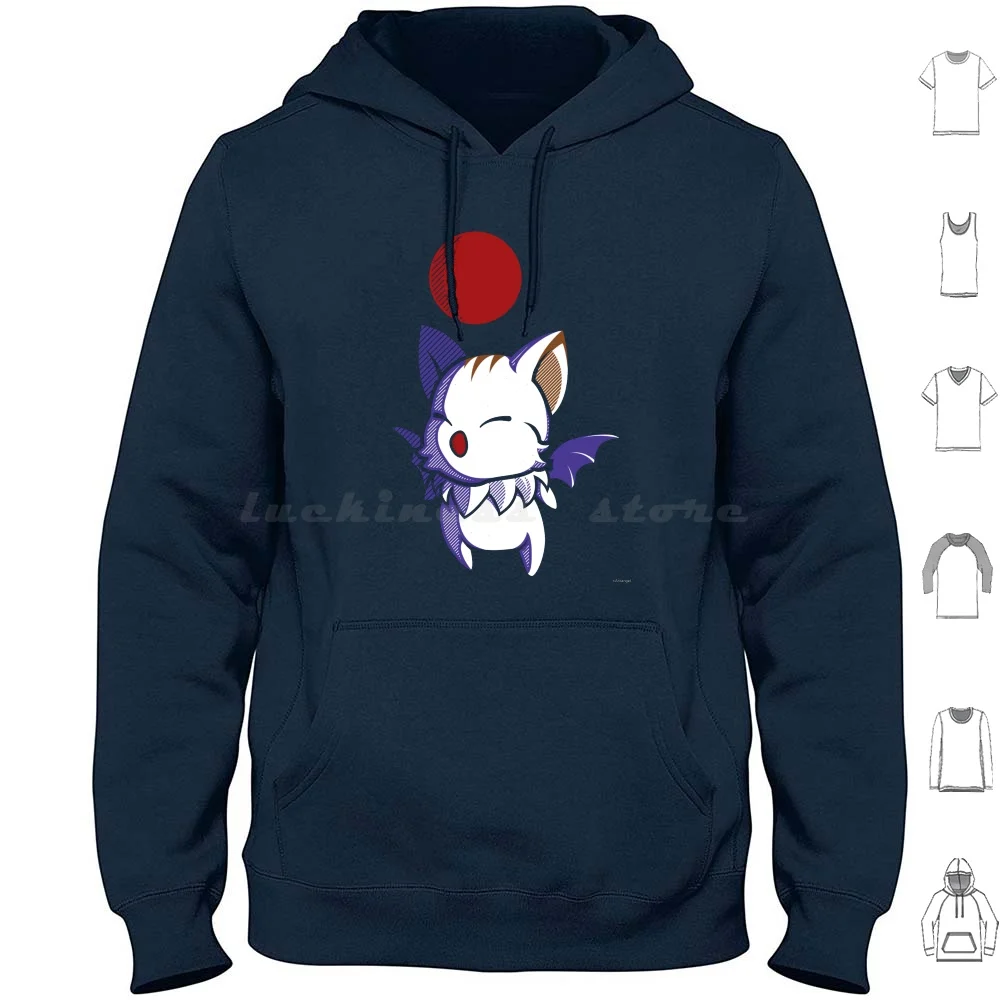 Kupo! Hoodies Long Sleeve Final Fantasy Ffxiv Xiv Ffvii Ff14 Ff7 Vii Dissidia Kingdom Hearts Kh Khbbs Birth By Sleep