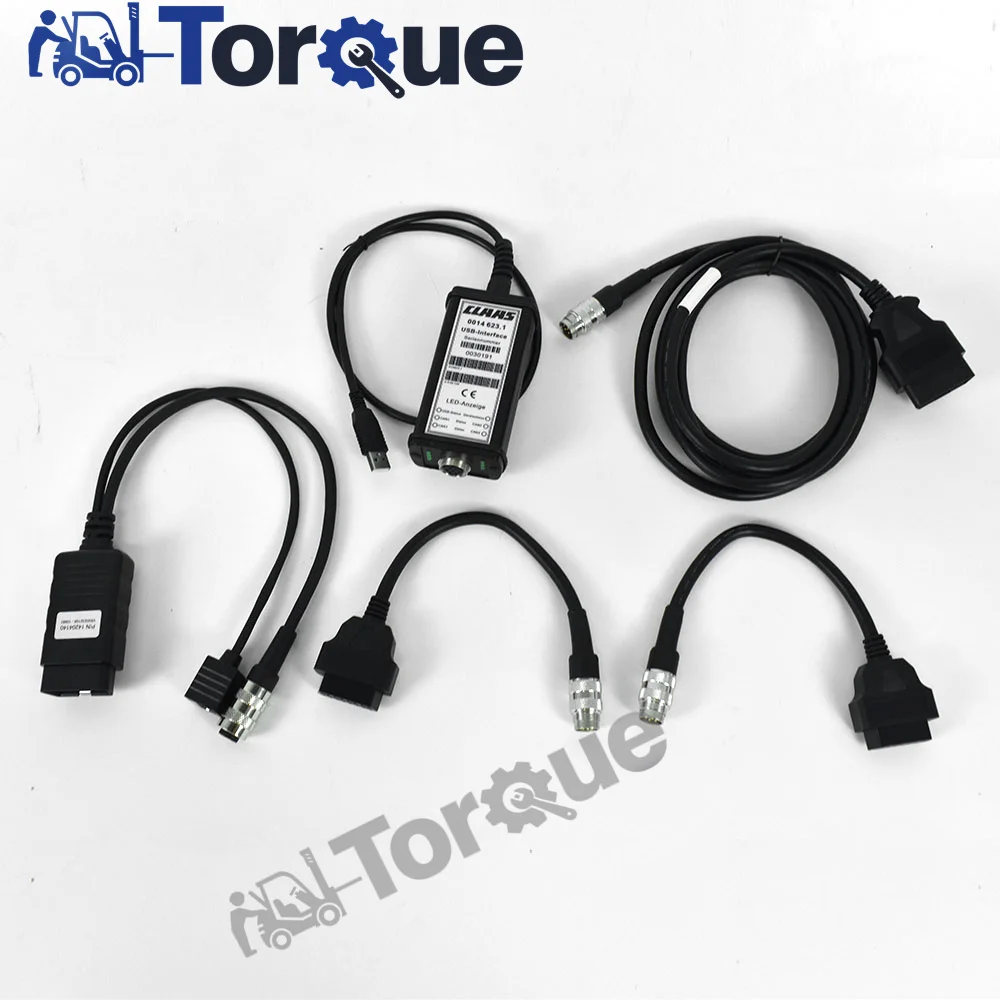 For Claas simulator p/n14204140 cable For CLASS MetaDiag diagnostic tool Agriculture construction truck tractor+F110 tablet