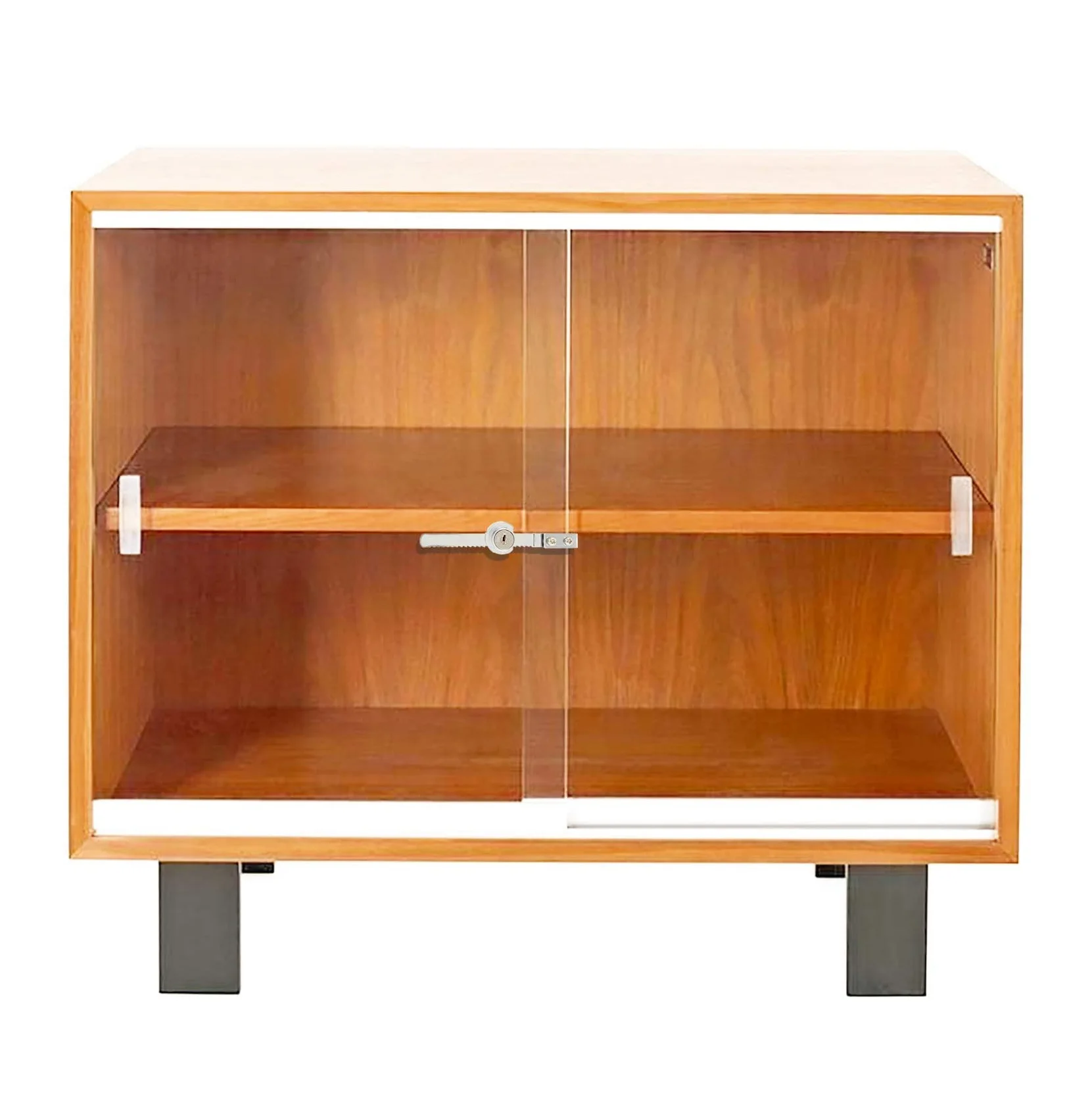 Serratura della vetrina serratura dell'armadio in vetro di sicurezza con serratura a cricchetto per porta scorrevole in vetro con 2 chiavi