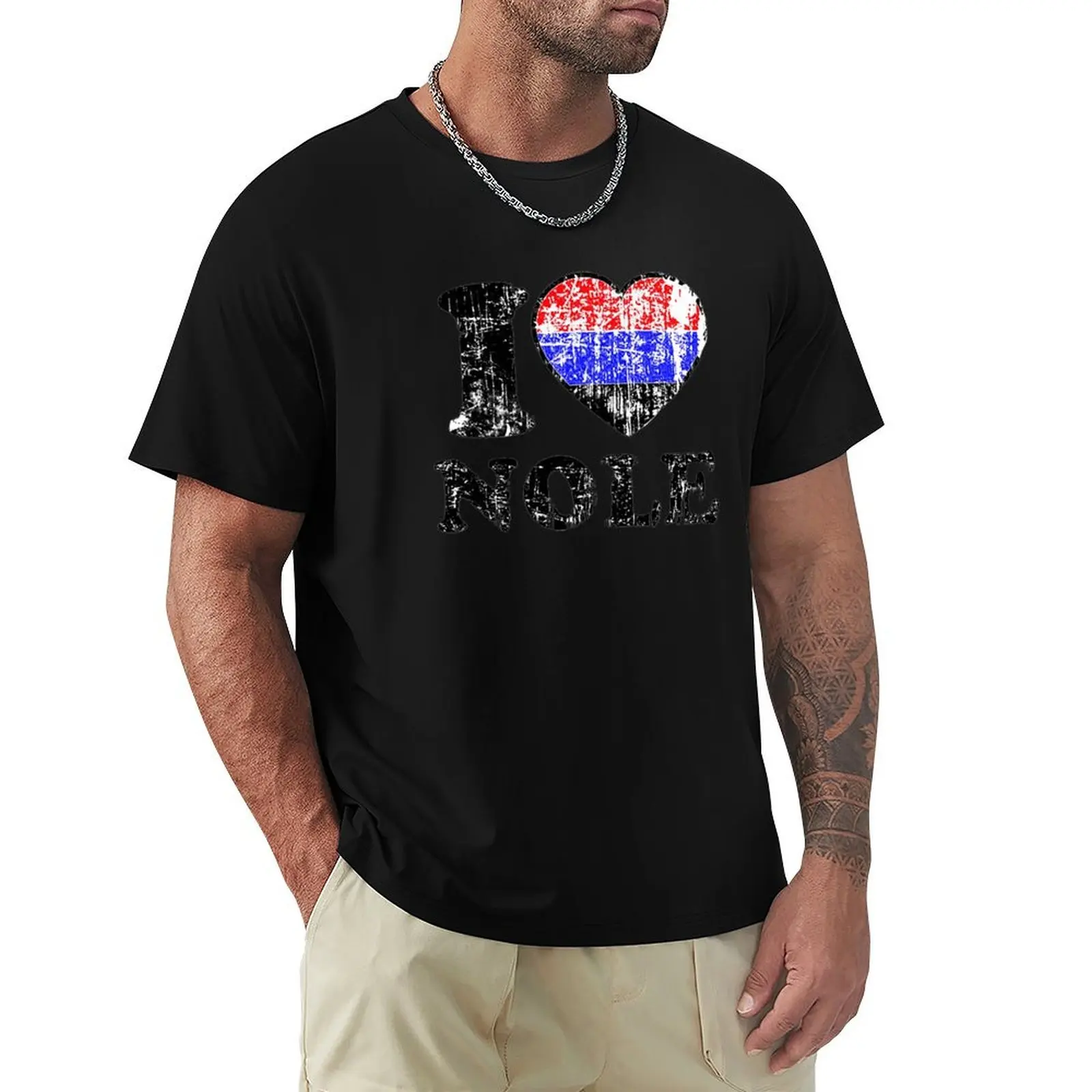 I love Nole T-Shirt Cool Dry Performance T-Shirt