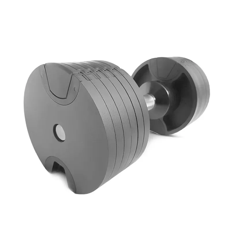 Adjustable Gym Set with Durable Electroplated Solid Iron Barbell Plates for Men Women's Bench Press Quick Change Feature 16kg