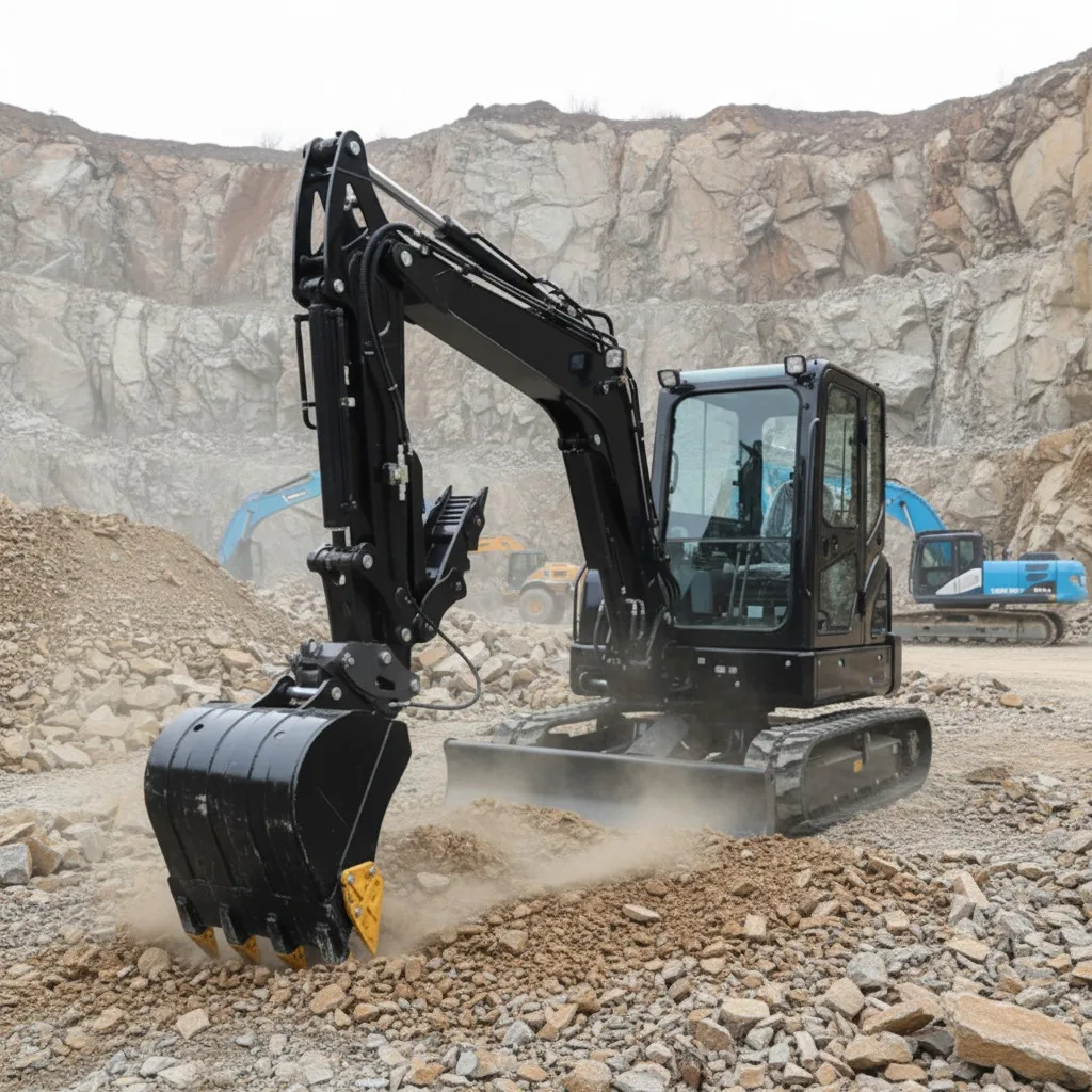 

Customized 2.2 Ton Hydraulic Mini Excavator Kubota Engine EURO5 EPA Approved Compact Digger Wholesale