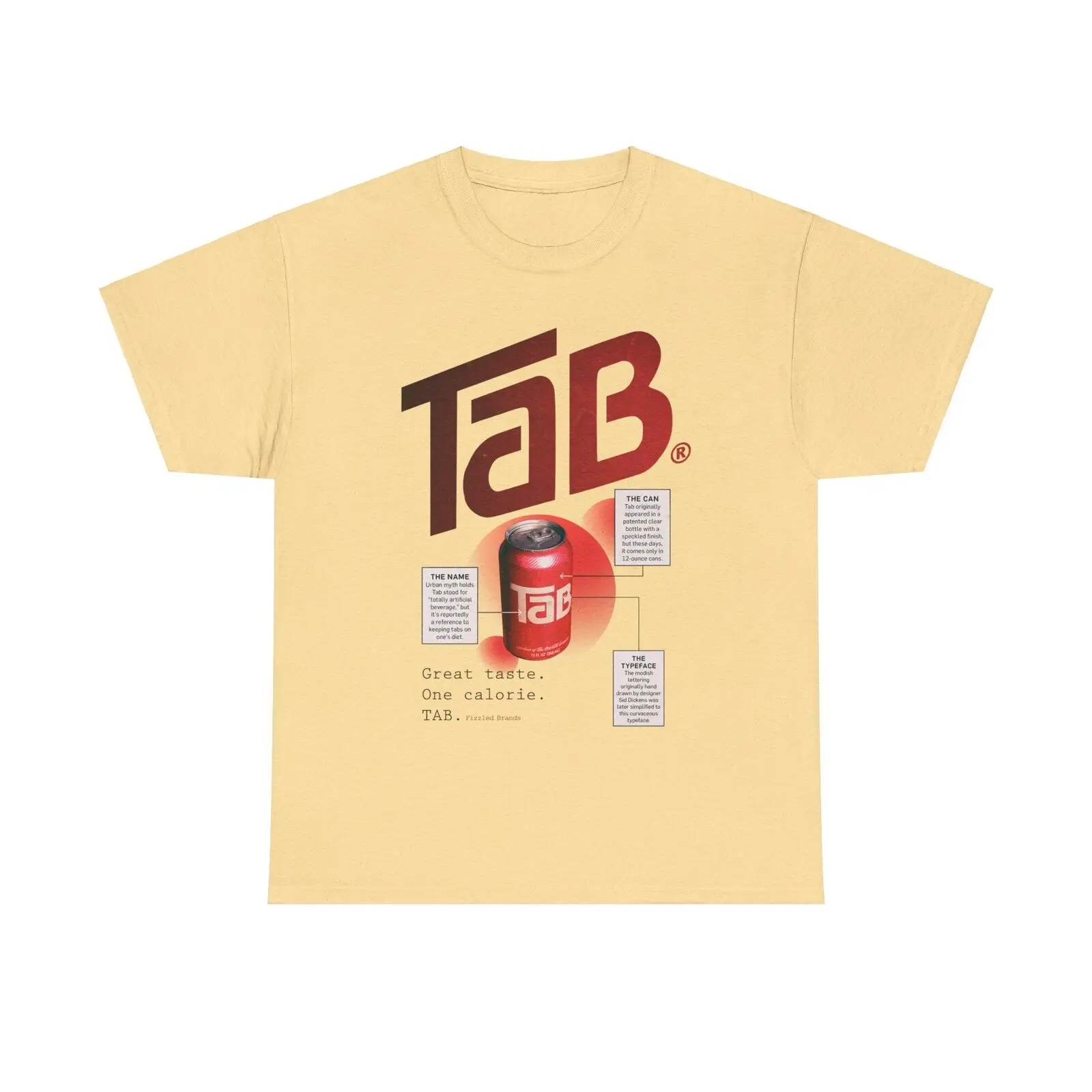 Tab Diet Soft Drink Nostalgic T Shirt