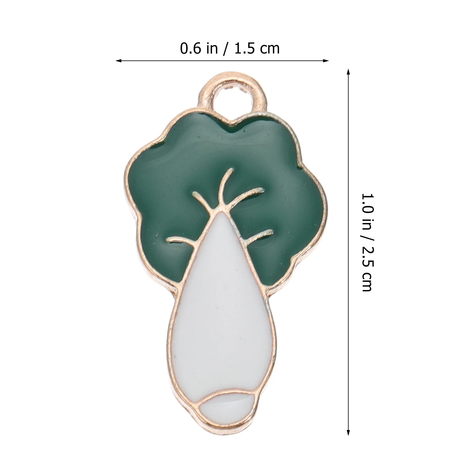 

20 Pcs Vegetable Cartoon Earrings Alloy Idyllic Style Pendants DIY Bracelet Accessories Jewelry Making naments Decorations