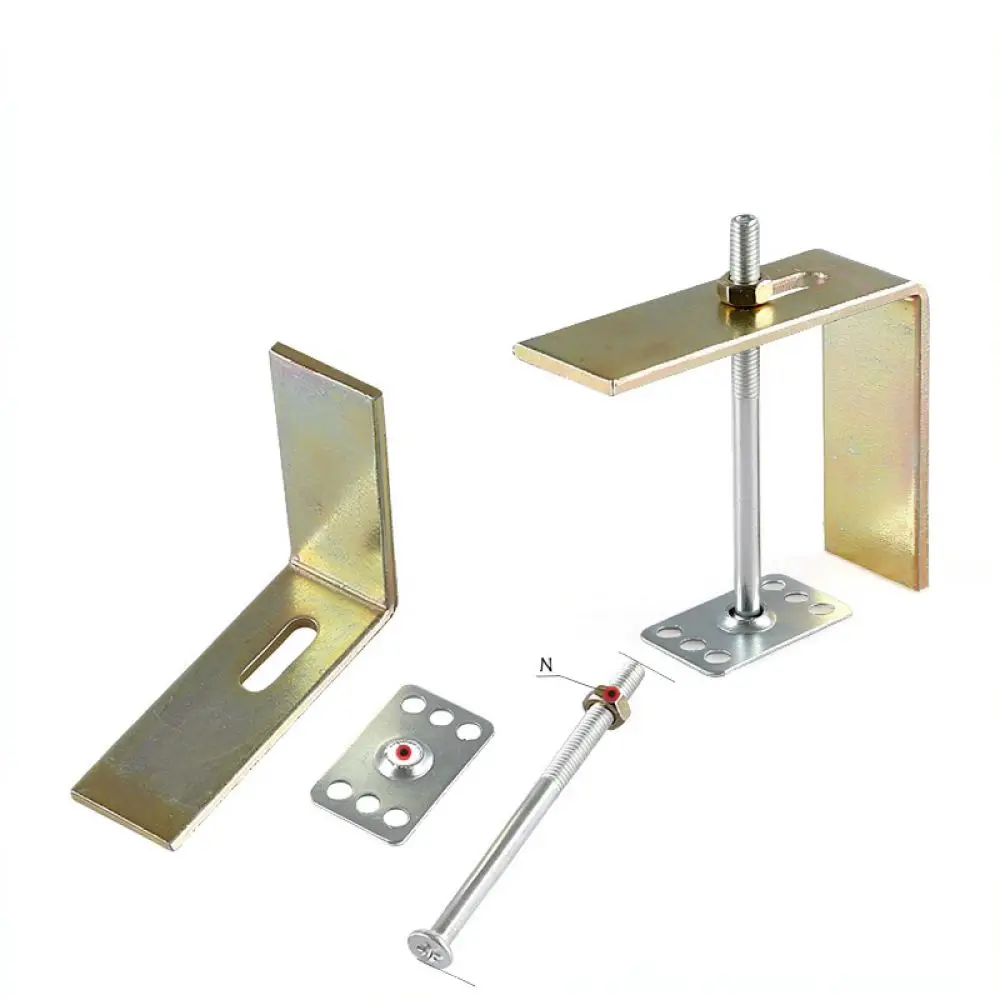 Heavy Duty Galvanized Sink Fixing Clips For Chuanxing Under Counter Basin Stability Bracket No Drill Adhesive Hardware