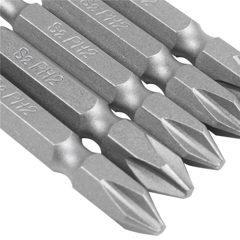 

AT29-25 шт. S2 набор отверток 100 мм Phillips сильная магнитная отвертка стальной двойной шестигранный хвостовик с кольцом намагничивания