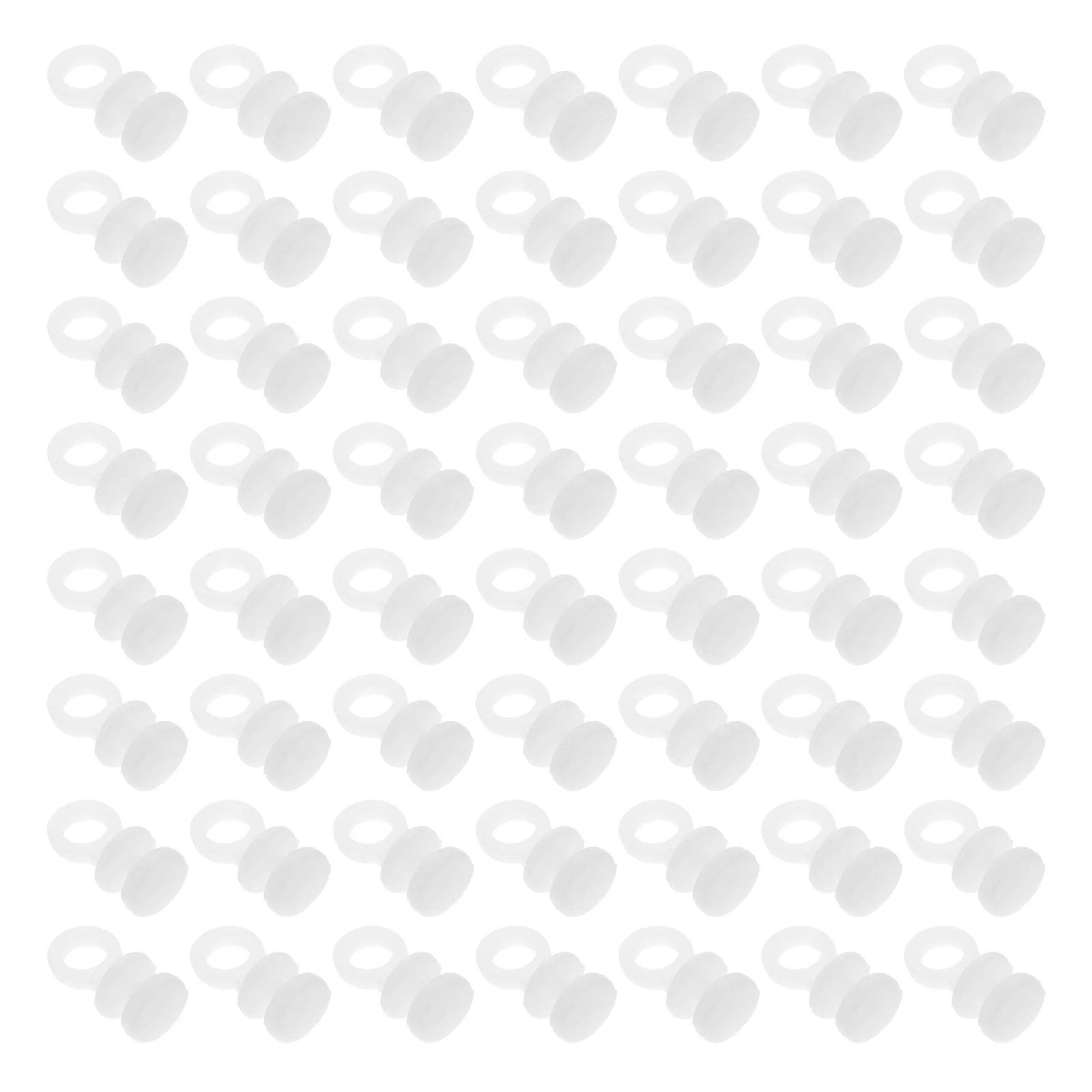 

200pcs Plastic Curtain Track Rollers Silent Smooth Wheels For Curtains Sliding Doors Closet Bedroom Office Humid Places