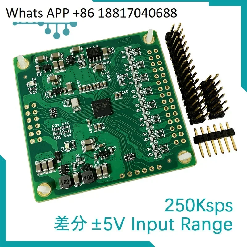 

AD7175-8 24Bit 250Ksps 8-Channel Differential/16-Channel Single-Ended ADC Module ± 2.5V
