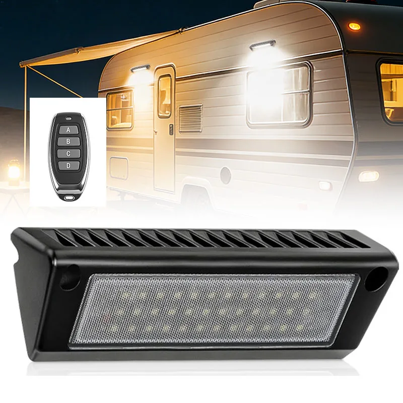 LED RV Exterior Porch Utility Light Waterproof 12-24V 9
