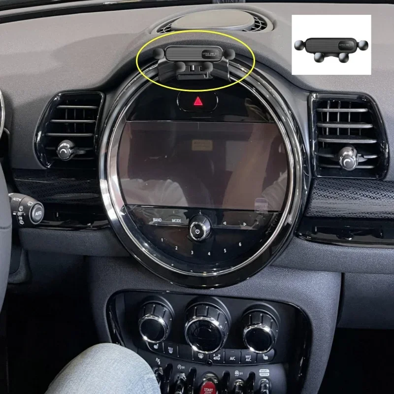 

Car Phone Holder Mount Special Fixed Bracket Base for BMW Mini Cooper J01 2022 2023 Wireless Charging Stand Car Accessories