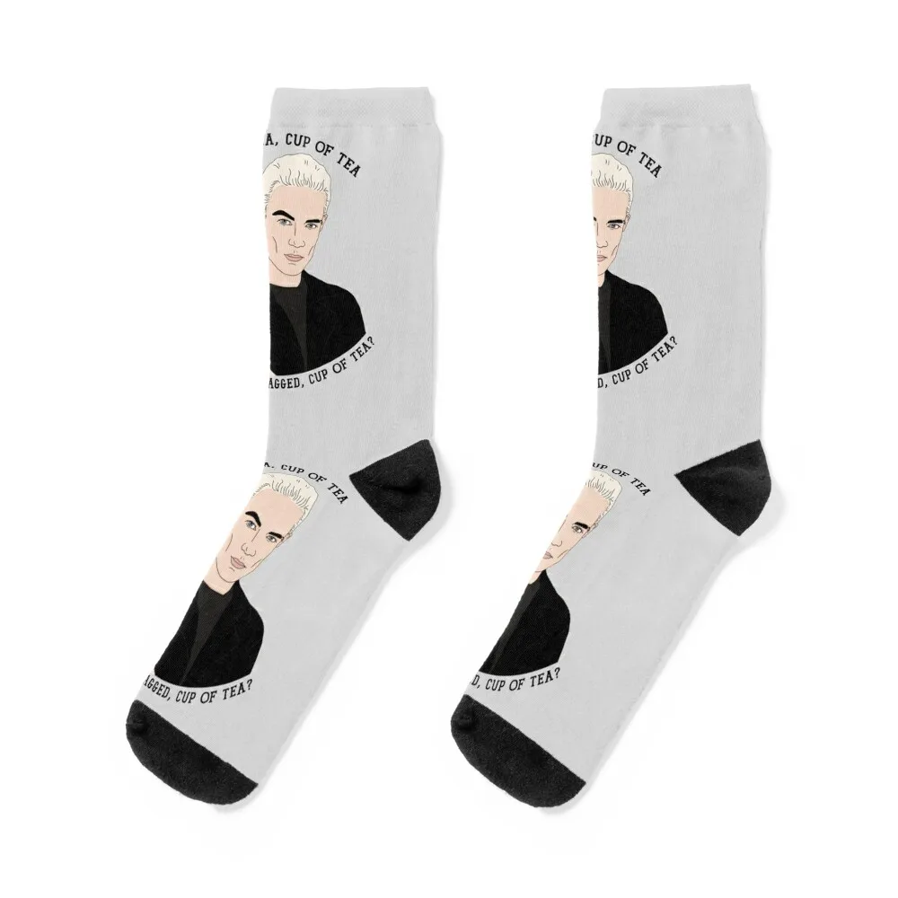 

Spike Tea Quote BTVS Socks