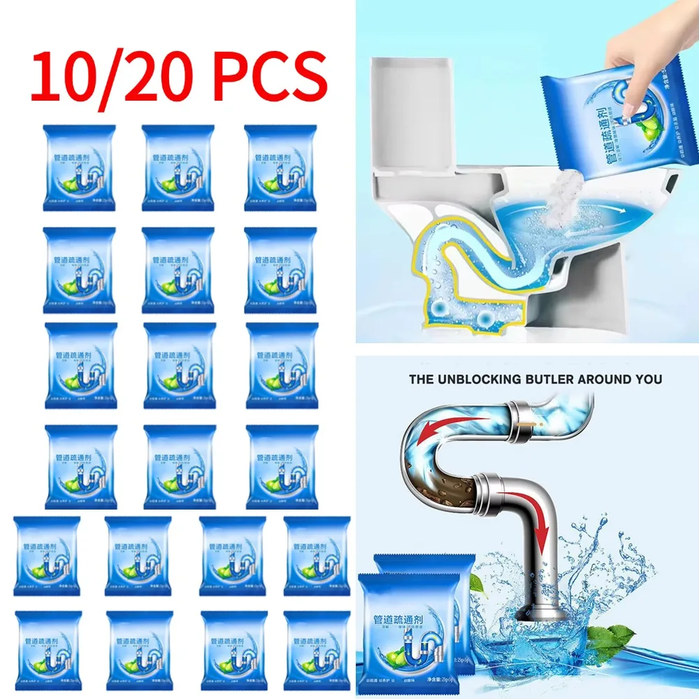 10PCS Toilet Bowl Cleaner Tablets Automatic Toilet Tank Cleaners for Deodorizing And Descaling Long-Lasting Against Tough