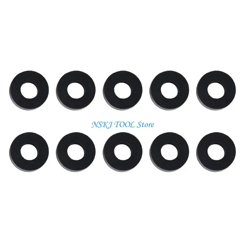 L8RC 10Pcs Rubber Vibration Damping Washer 25 mm Outer Diameter 10 mm Pack