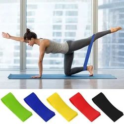 1 pz Yoga palestra allenamento allenamento esercizio attrezzature per il Fitness per lo Sport nuovo tessuto Fitness bande di resistenza fasce elastiche