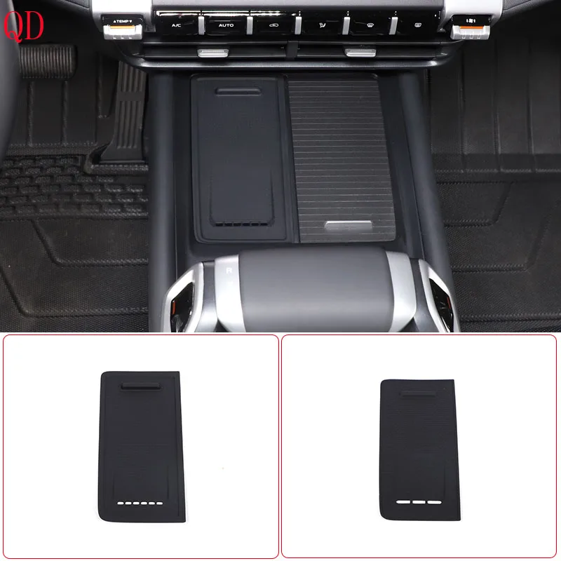 

For CHANGAN Deepal G318 2024-2025+ Silicone Black Car Central Control Wireless Charging Protection Pad Car Interior Accessories