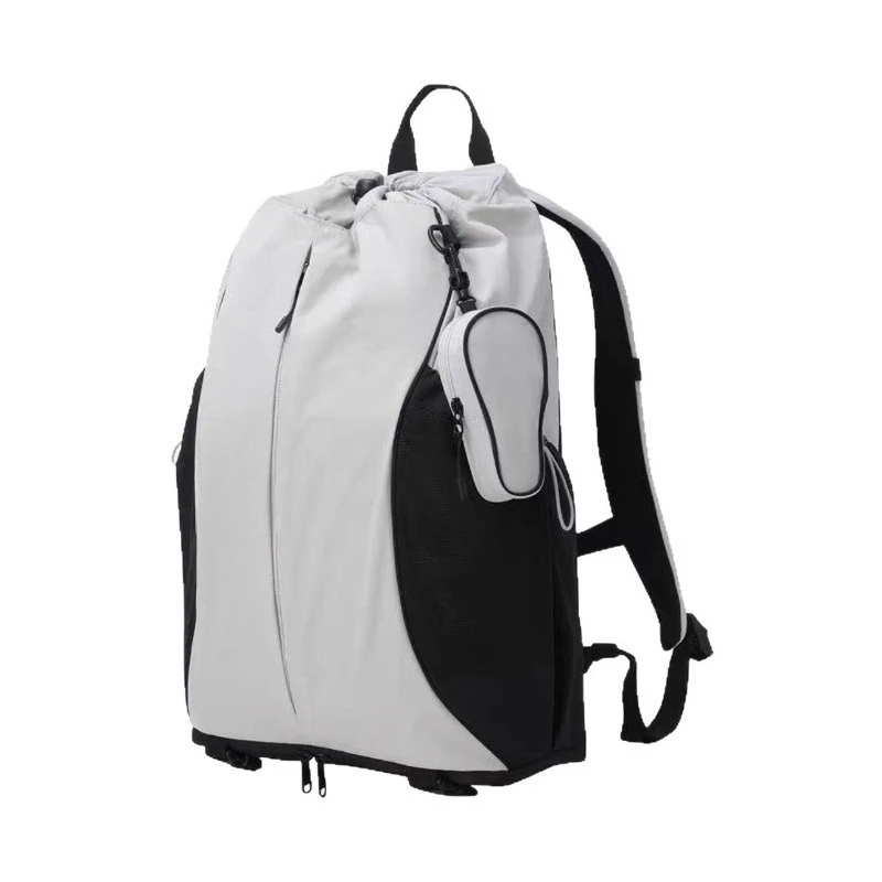 

men's and women's same lightweight tennis racket backpack outdoor sports drawstring bag badminton schoolbag