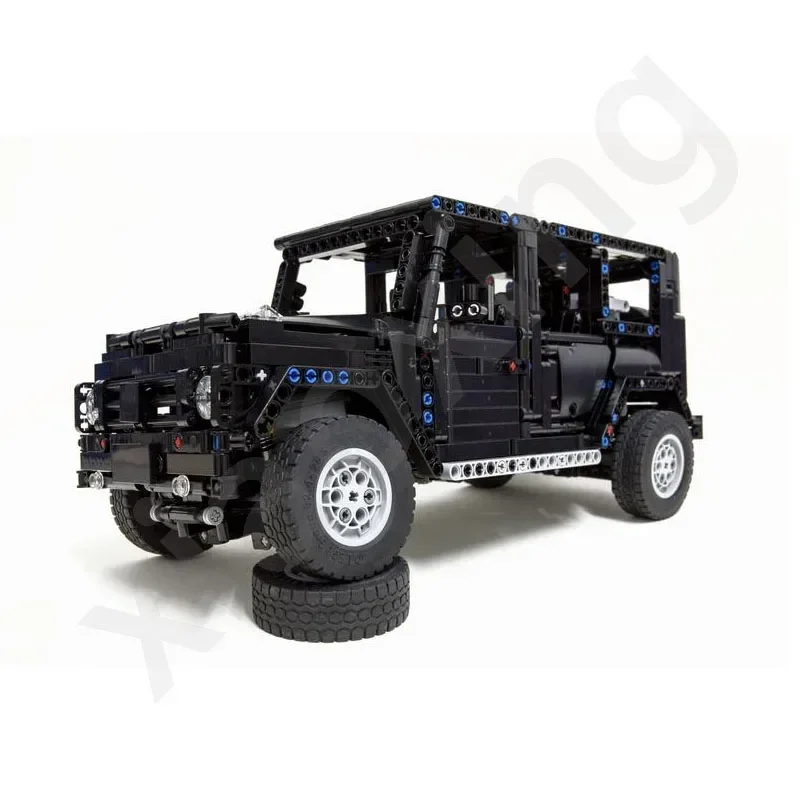 42110 Same Model MOC-2425 RC Electric 1628 Parts Off-road Mountain Climbing Big Muscle Car Building Block Model Kids Toy Gift