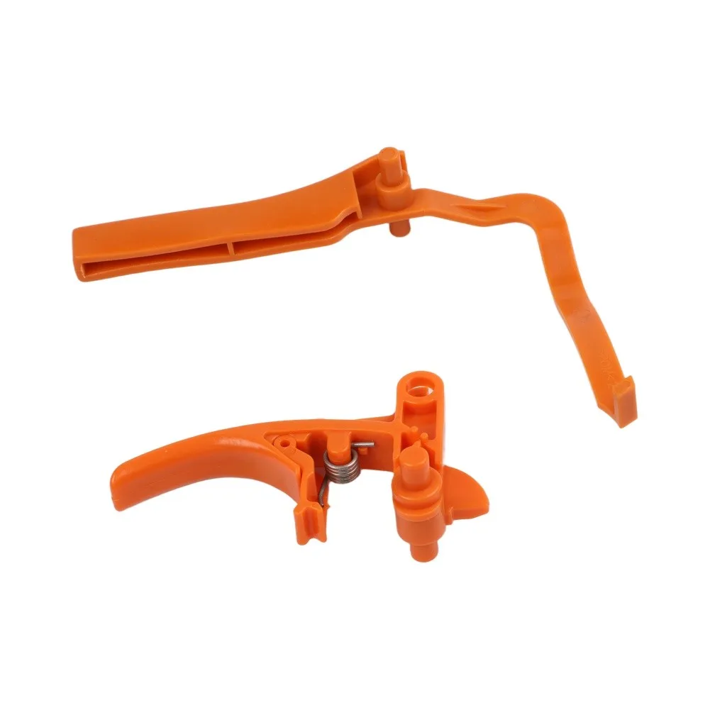 Triggering The Interlocking Device 4140 182 0800 Trimmer Trigger Interlock FC55 FS38 FS40-4144 KM56RC Tool Parts Chainsaw Parts