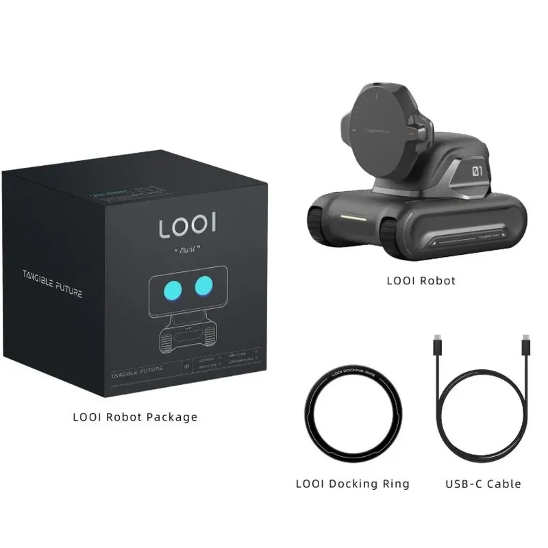 Smart Desktop Robot Mobile AI Assistant Gesture Interactive Voice Dialogue for Home Office Education Learning Companion
