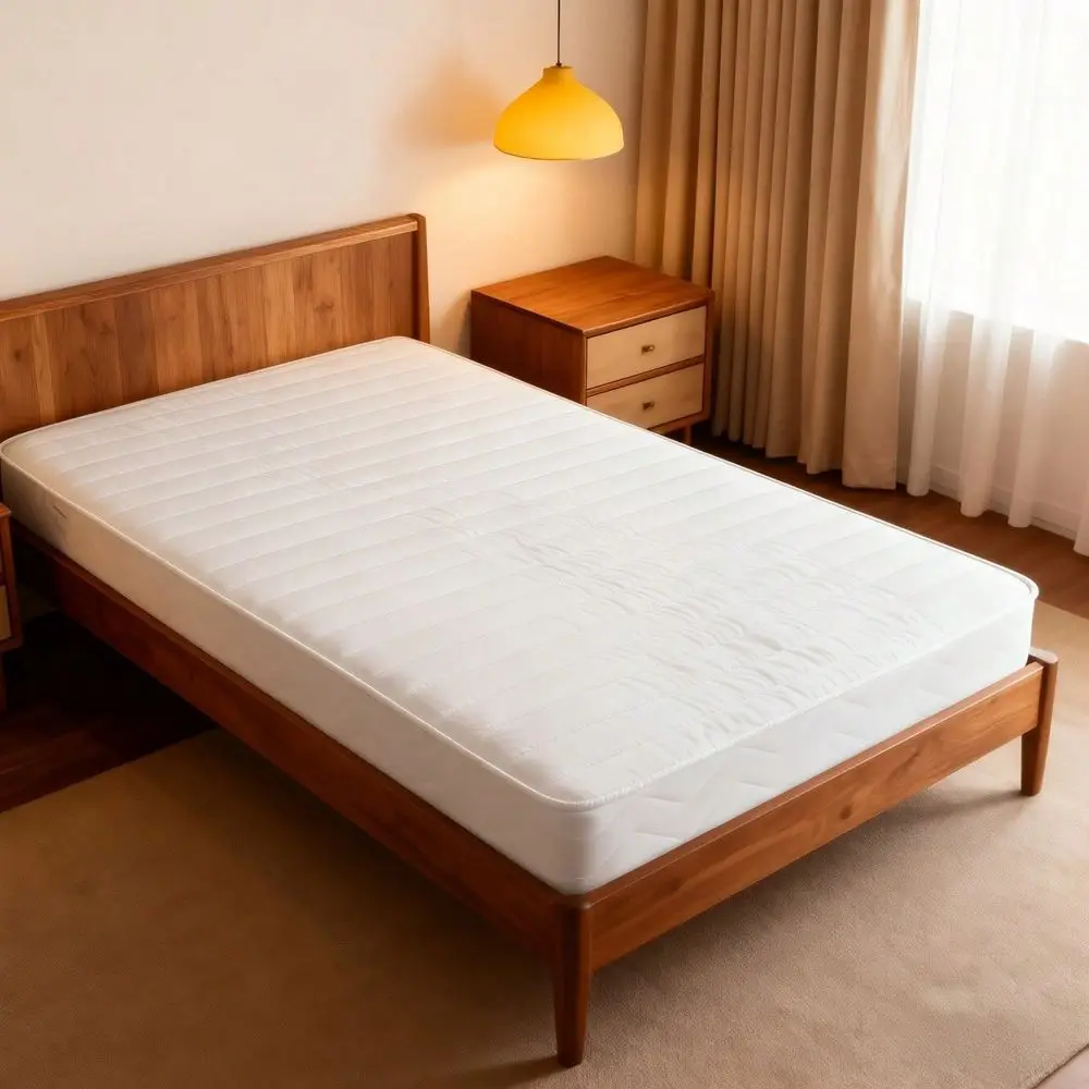 

Memory Foam Mattress, Full Twin Size Hybrid Mattress In A Box, Medium Firm Feel With Individual Pocket Springs, FiberglassFree
