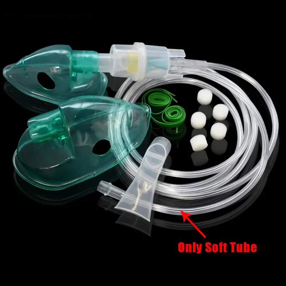 1Pc 1.6M Atomizer Soft Tube for Adult Children Inhaler Catheter Nebulizer Cup Hose Medicinal Home Air Compressor Nebulizer