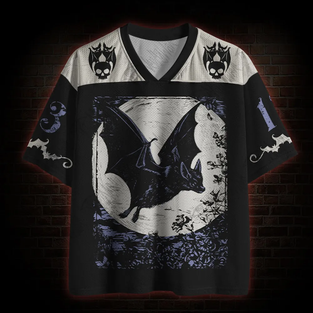 Hot Selling Products, Terrifying Dark Series Clothing, Trendy Men's Short Sleeves Suitable for Sports and Fitness, Bicycles