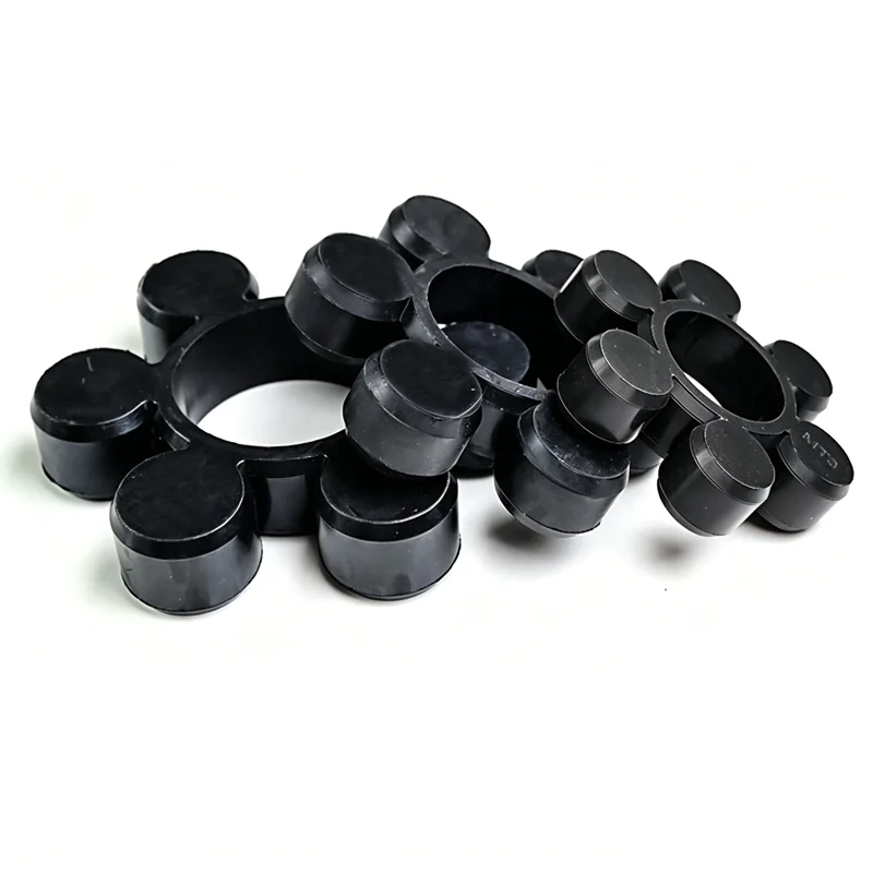 1PCS MT1 MT2 MT3 MT4 MT5-MT12 Rubber MT/YOX Plum Blossom Gasket Coupling Elastic Block Hexagonal Plum Blossom Gasket Buffer Pad