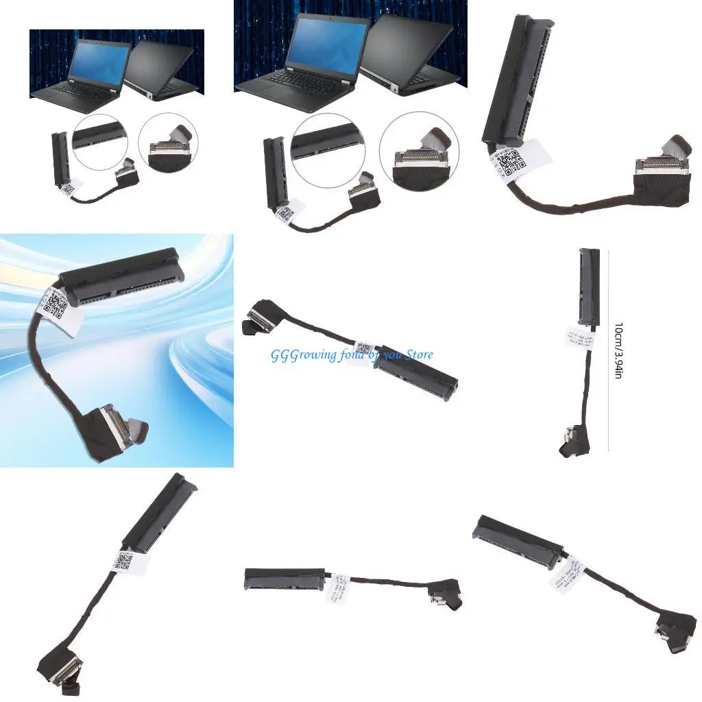 

H9EB Replacement for E5470 E5480 E5490 E5491 080RK8 DC02C00B100 HDD Hard Drive Connector Laptops Notebook Accessory