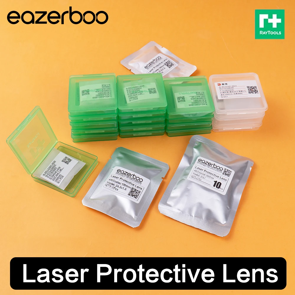 

Laser Lens Protective Windows 18x2 34x5 27.9x4.1 37x7 Fiber Laser Machine Lenses for Precitec Raytools Boci Bodor Laser Head