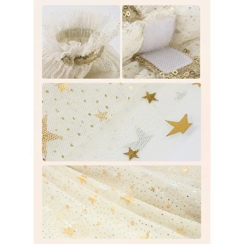 princesse en Tulle à paillettes, princesse avec magique, Costume Cosplay princesse, Halloween, carnaval, fête d'anniversaire