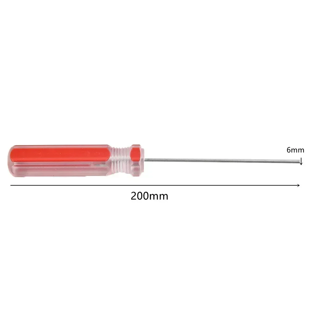 1 Stück Sechskantschraubendreher 1,5/2/2,5/3/4/5/6 mm Flachkopf Sechskantschaft Magnetschraubendreher Stahl Hand Handwerkzeug Reparaturwerkzeuge