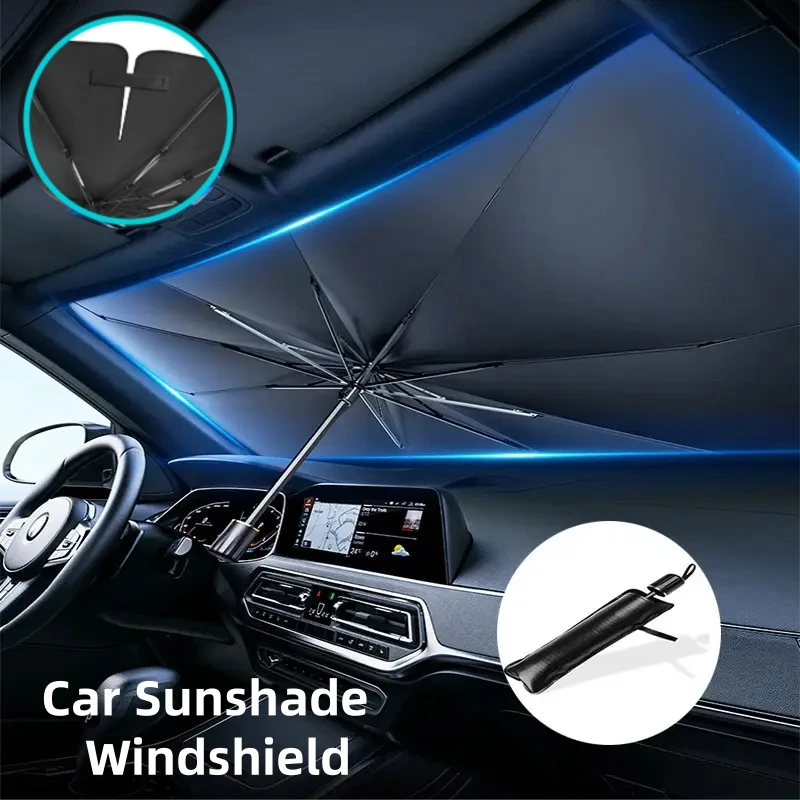 

Car Front Sunshade Umbrella Car Front Window Sunshade Cover Car Sunshade Cover Car Windshield Protection Auto Accessories