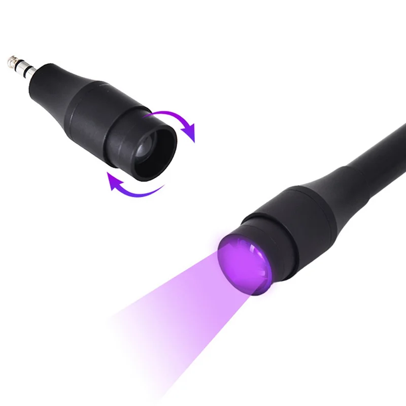 UNCL UV Ultraviolet Light LED Glue Curing Beauty Foot Step Switch Floor Lamp For Manicure Eyelash Grafting False Eyelashes US Pl